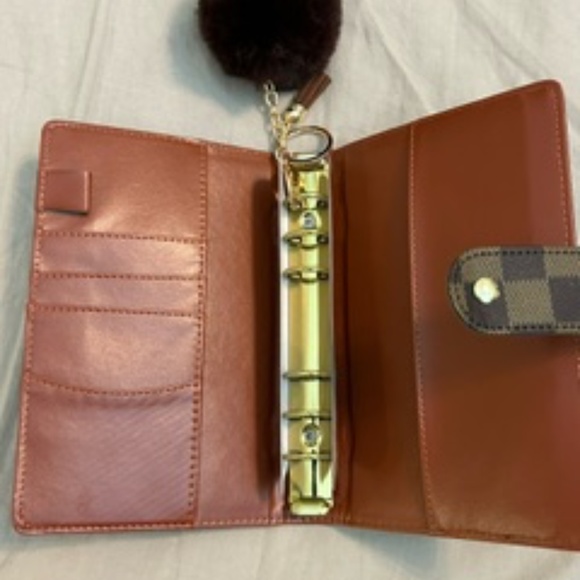 Checkered A6 Planner Cover | Agenda Organizer - Picture 3 of 6